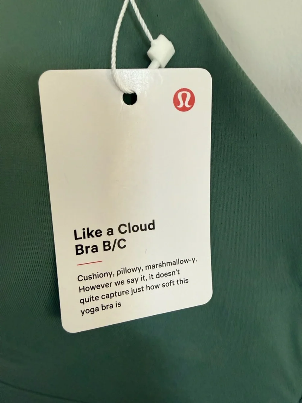 NWT Lululemon Like a Cloud Bra *Light Support, B/C Cup Size 10
